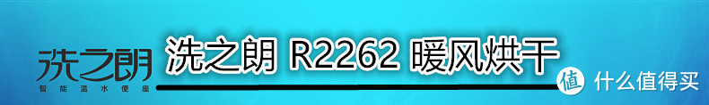 洗PP瞬间让菊花有绽放的快感：Ryoji 洗之朗 R2262 智能马桶盖