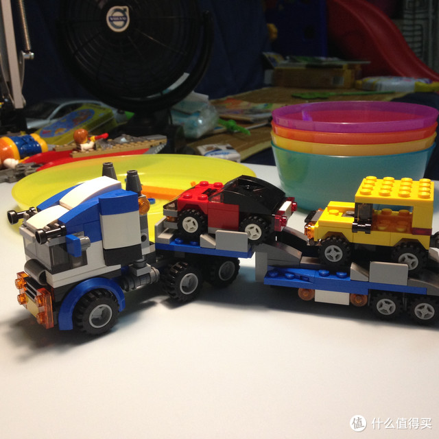 LEGO 乐高 Creator 31033 三合一汽车运输车拼装