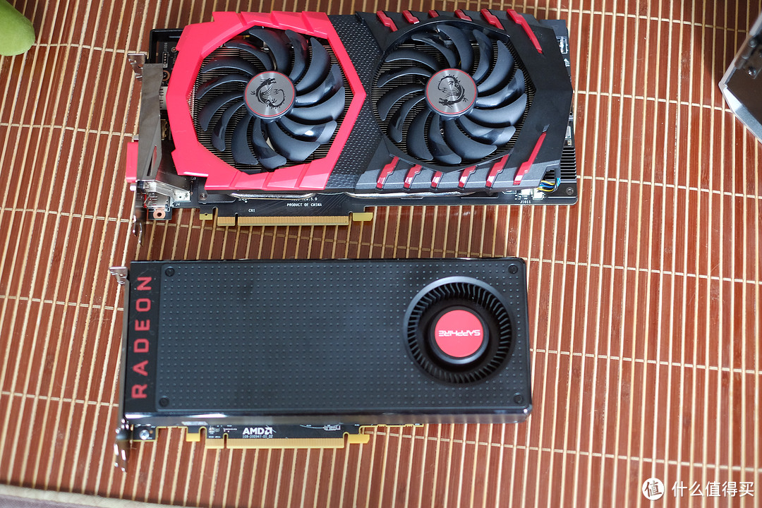 Sapphire 蓝宝石 rx480 显卡 开箱+对比微星1070 gaming x