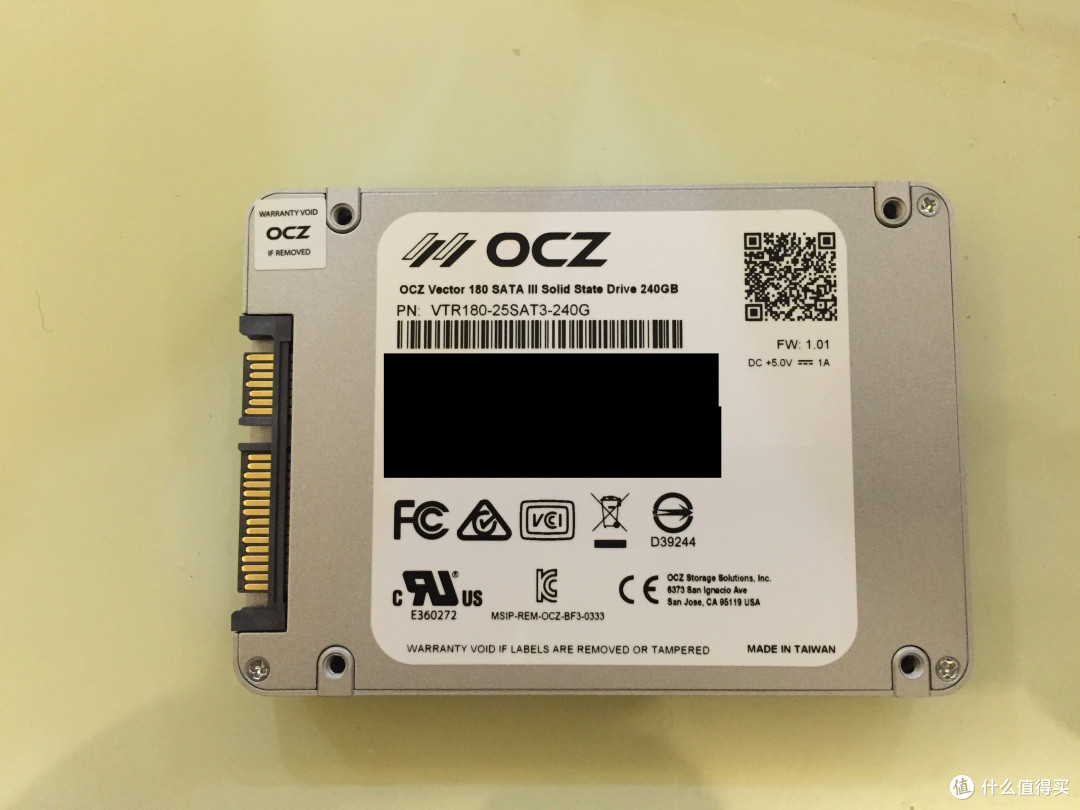 OCZ 饥饿鲨 Vector180 240G 固态硬盘 购买及售后换货攻略