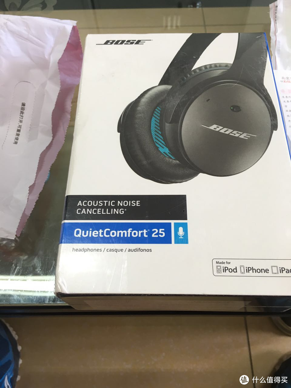 又一次坎坷的购买经历：BOSE QuietComfort 25 QC25 有源降噪 头戴式耳机 黑色限量版