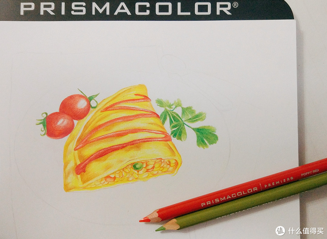 #值晒美亚# PRISMACOLOR 三福霹雳马 48色彩铅 测评&上手示范