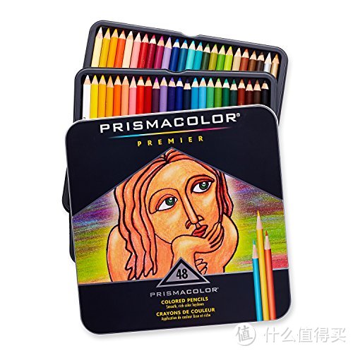 #值晒美亚# PRISMACOLOR 三福霹雳马 48色彩铅 测评&上手示范