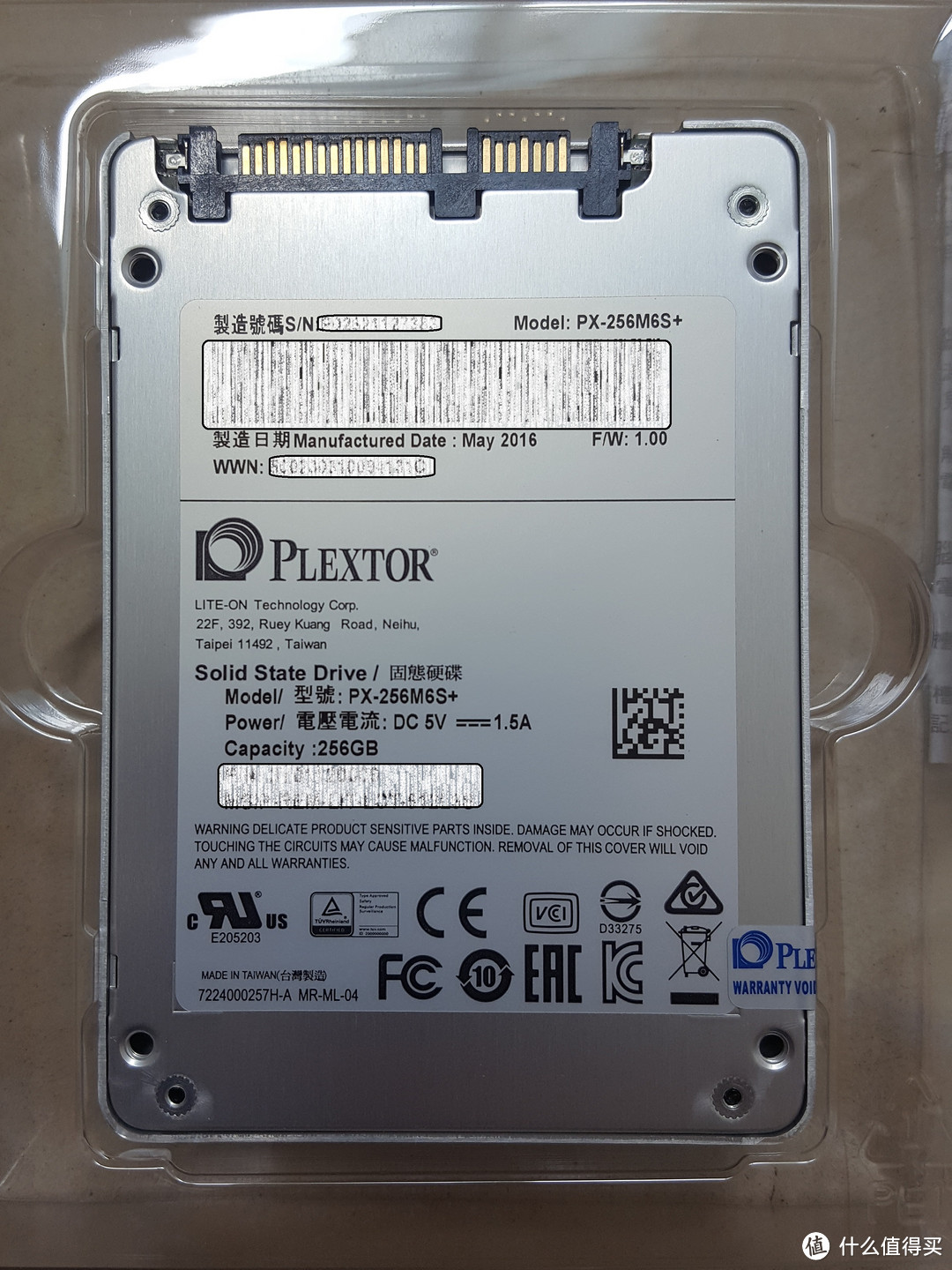 数码小白电脑升级记 — 加装 PLEXTOR 浦科特 M6S 256G SSD固态硬盘+光驱位硬盘+外置光驱盒