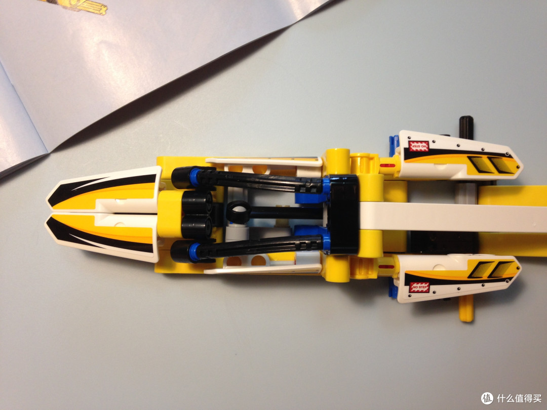 乐高这个大坑 篇五:科技组启蒙 — lego 乐高 technic 42044 特技喷气