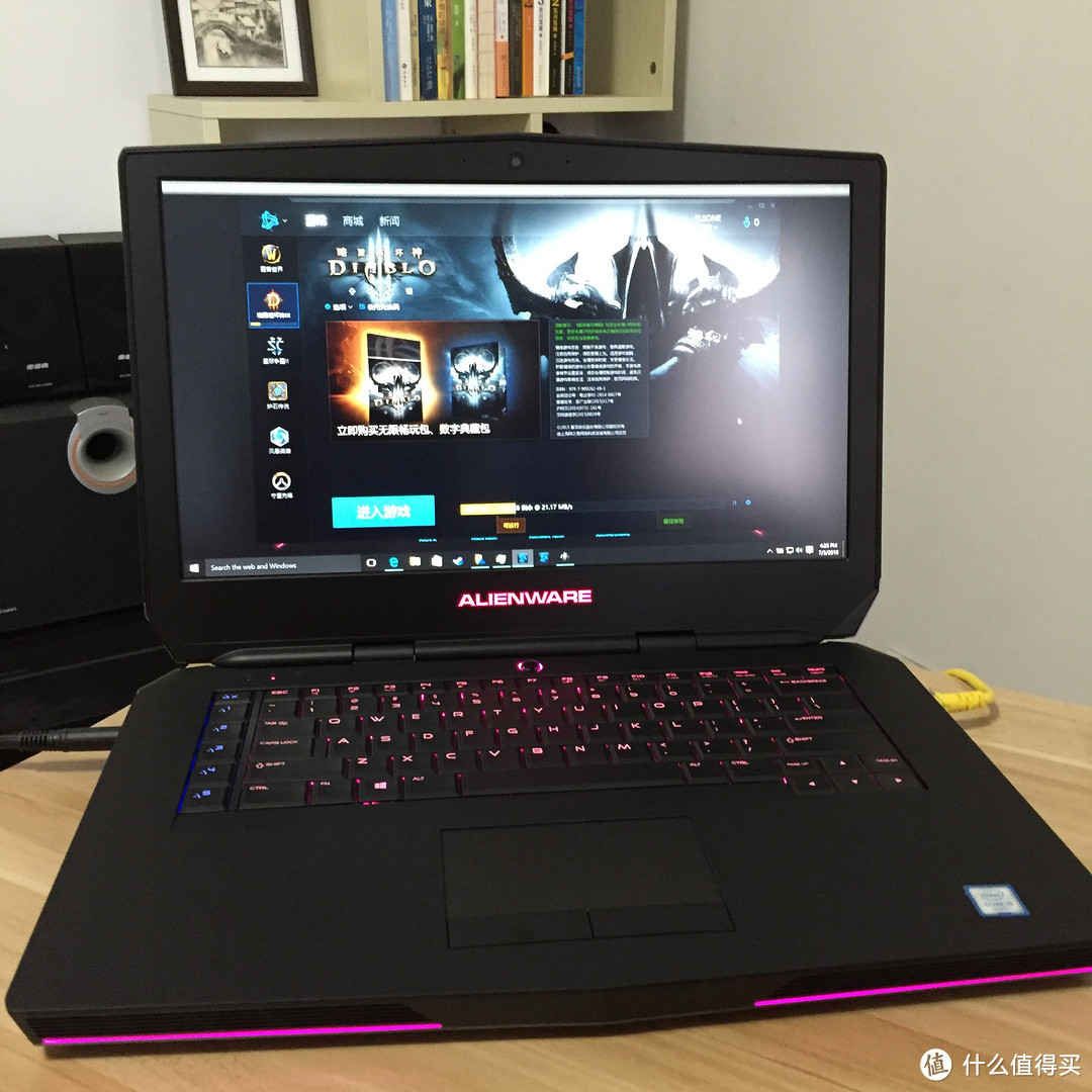 游戏妹纸的新宠：新蛋直邮入 Alienware 外星人 AW15R2 15.6寸 笔记本 加换SSD