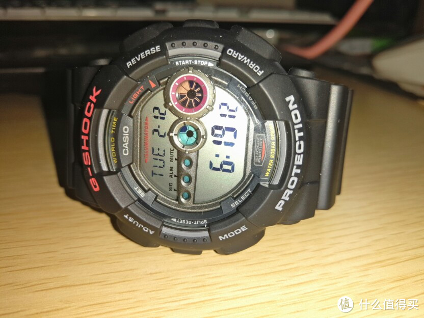 可能是最低价——Casio 卡西欧 G-SHOCK GD-100-1ADR 系列赛车 电子男表