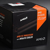 AMD FX8370 8核处理器开箱展示(散热器|铜底|风扇|标识)