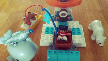 #原创新人# 宝宝的第一套得宝 LEGO 乐高 Duplo 得宝10803 北极动物 开箱