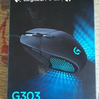 罗技 G303 RGB 鼠标开箱展示(正面|侧面|底部|按键|包装)