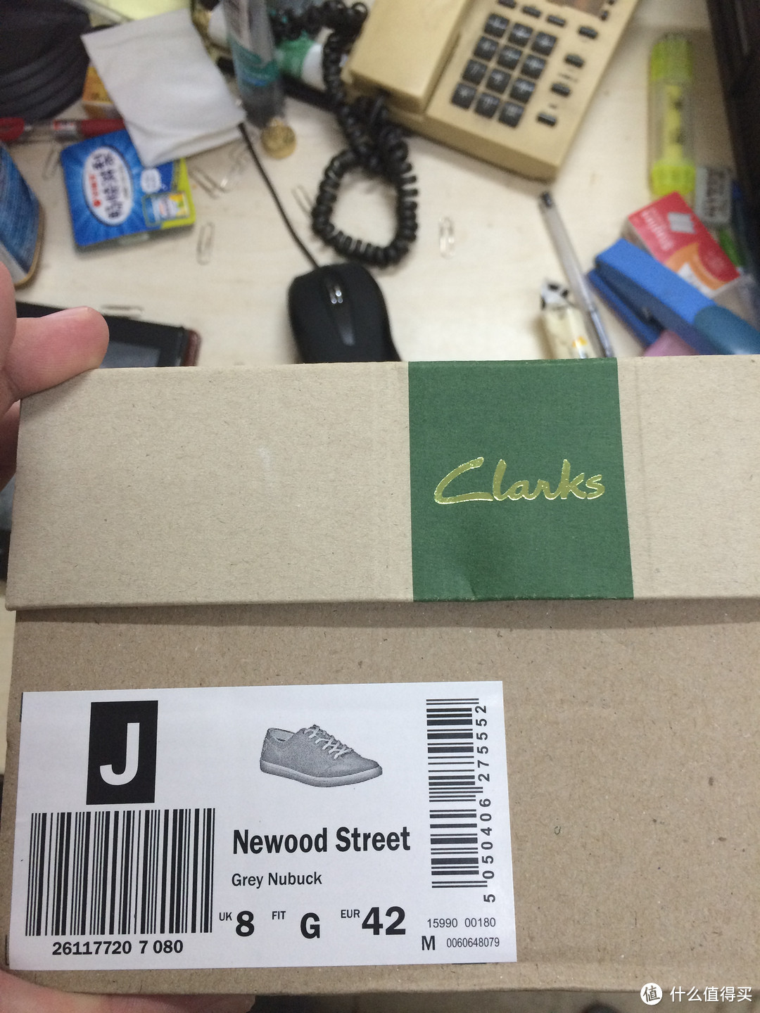 白菜价的Clarks Newood Street 男士休闲鞋 开箱