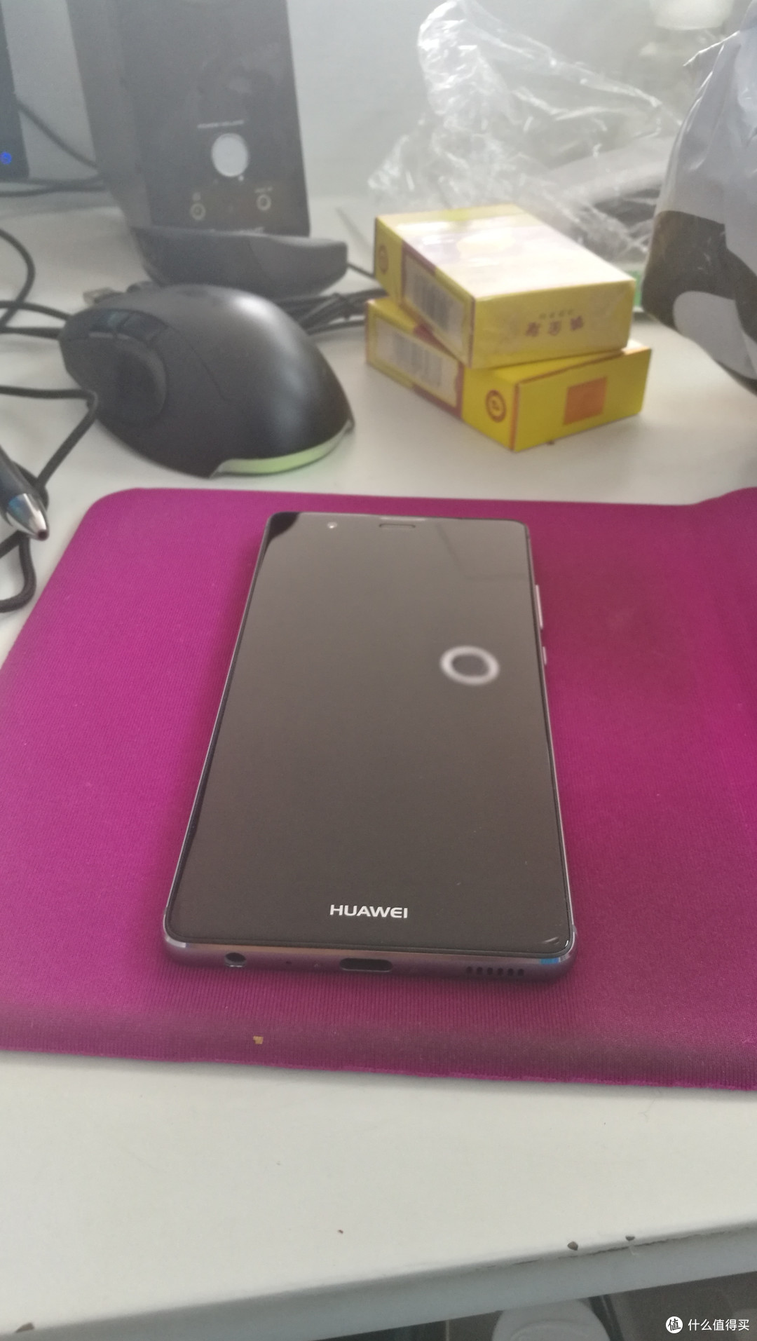 丢了MATE8,换掉V8,迎来华为P9:HUAWEI 华为 P9 简单开箱