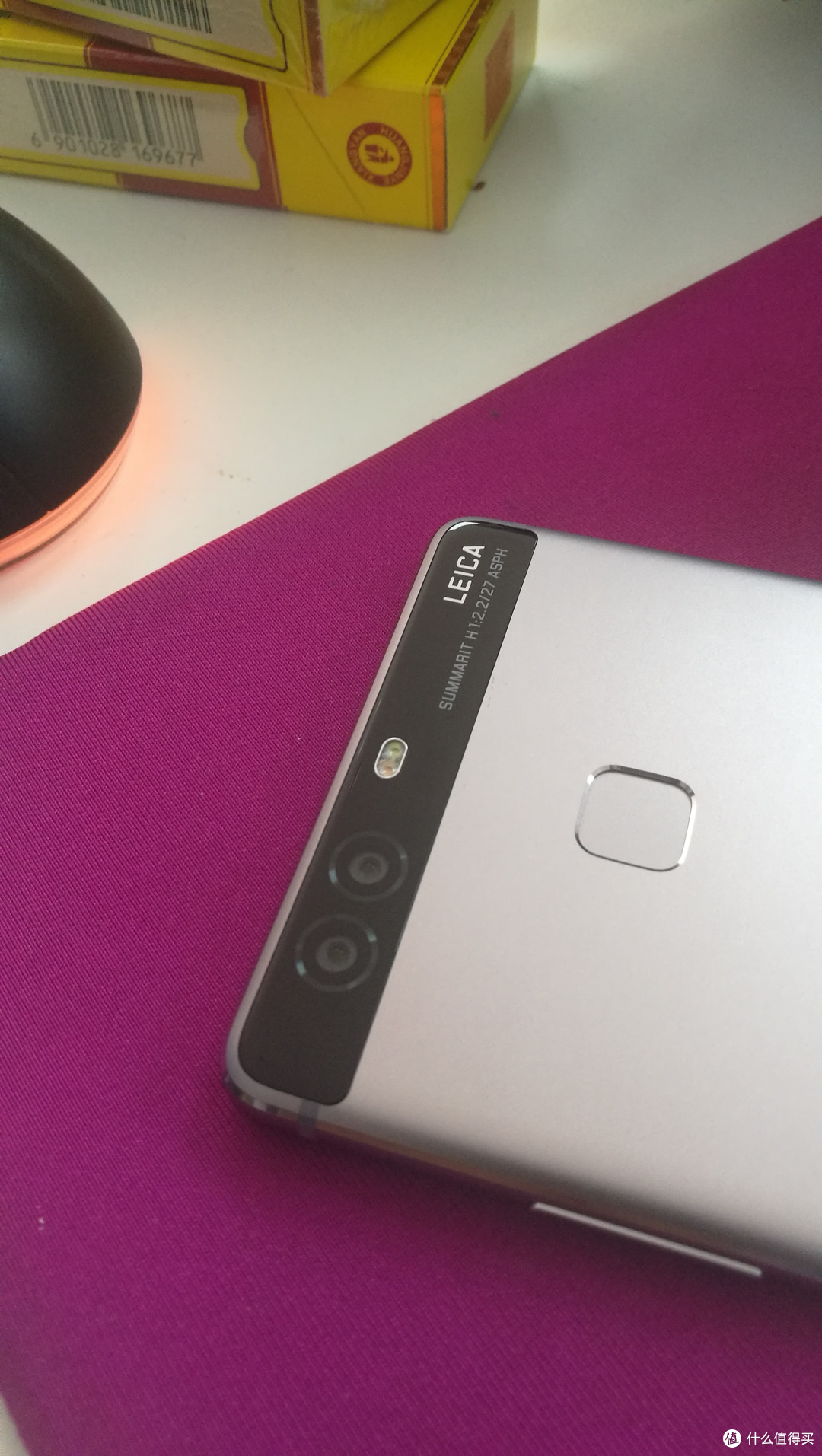 丢了MATE8,换掉V8,迎来华为P9:HUAWEI 华为 P9 简单开箱