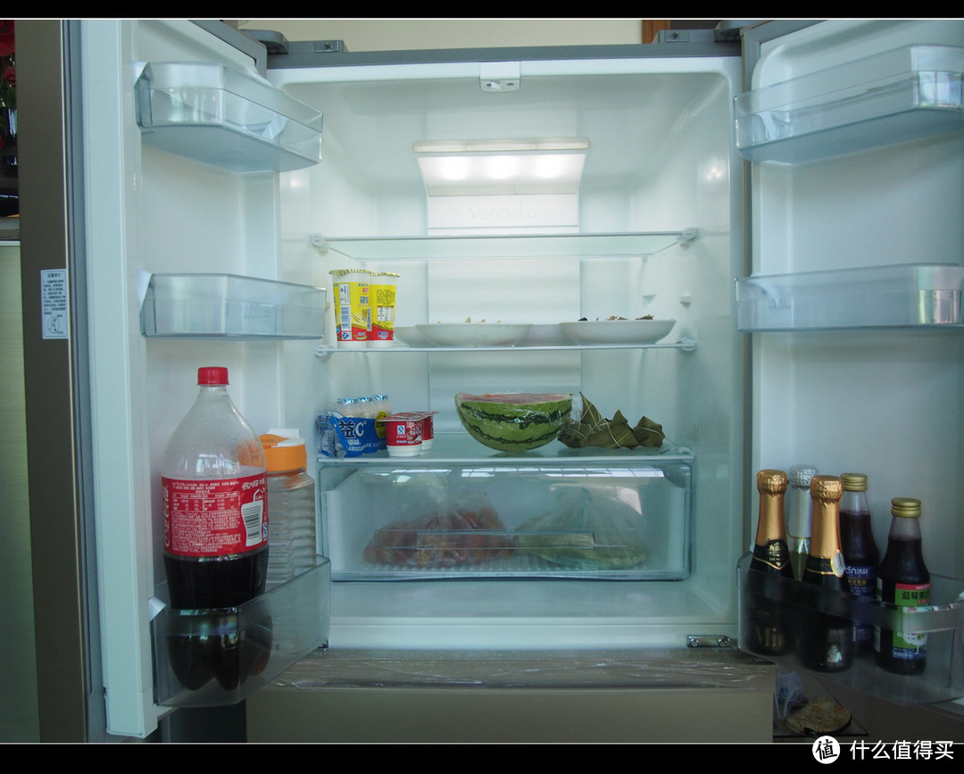 晒晒新冰箱：Midea 美的 BCD-319WTZV(E)  风冷智能多门冰箱 使用测评