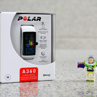 Polar A360 智能手环外观展示(本体|屏幕|腕带|数据线)