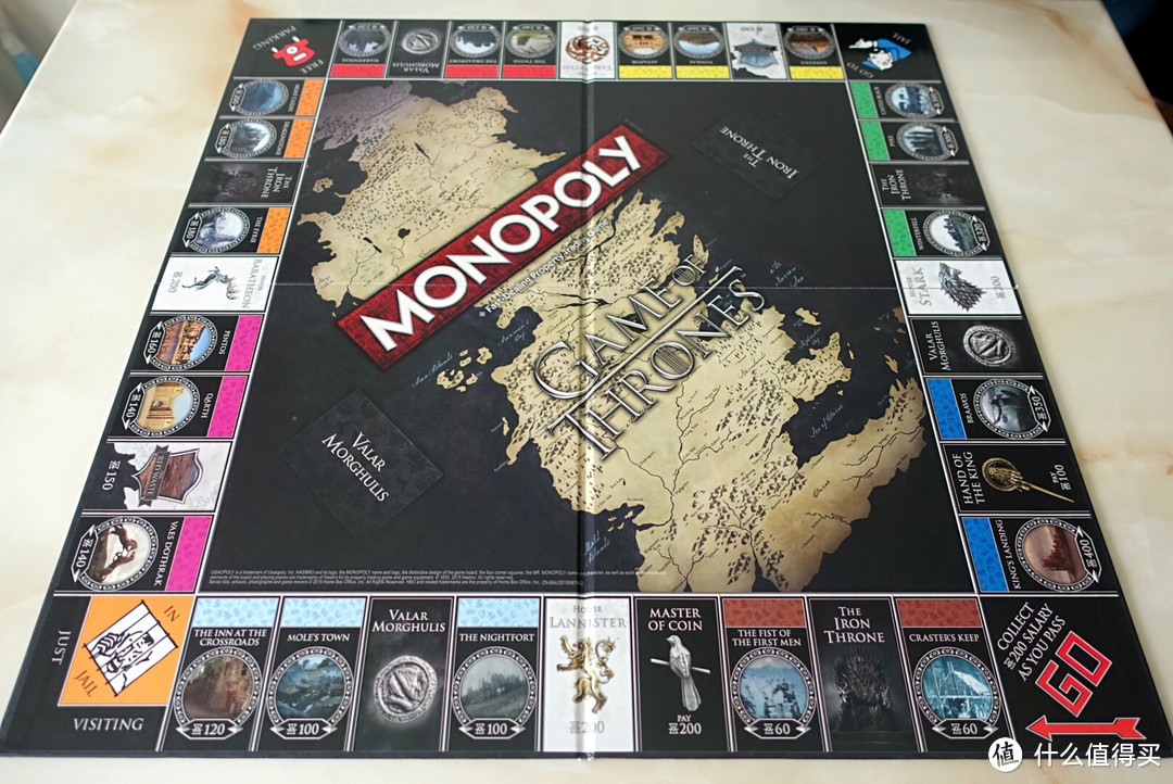 #原创新人#地产大亨Monopoly:权力的游戏版