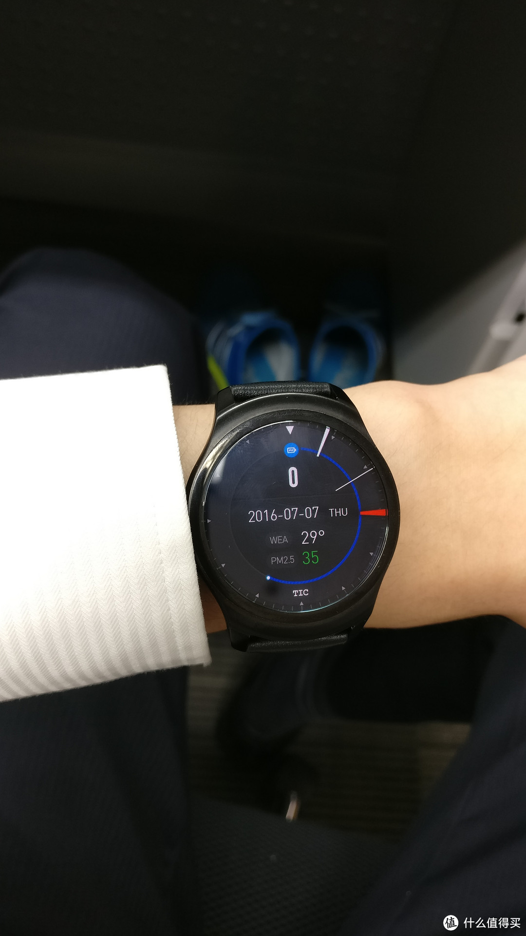 我的第一款智能手表：Ticwatch 2经典3G版 蓝宝石屏