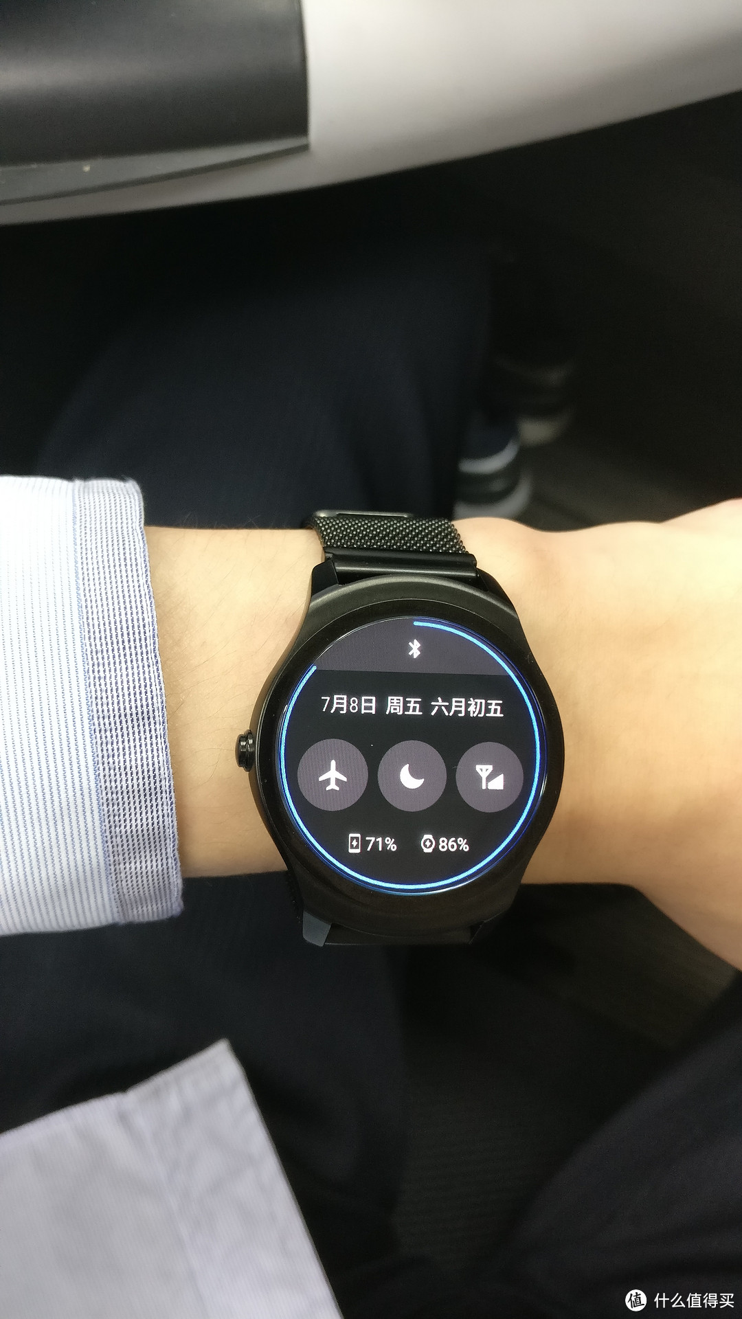 我的第一款智能手表：Ticwatch 2经典3G版 蓝宝石屏