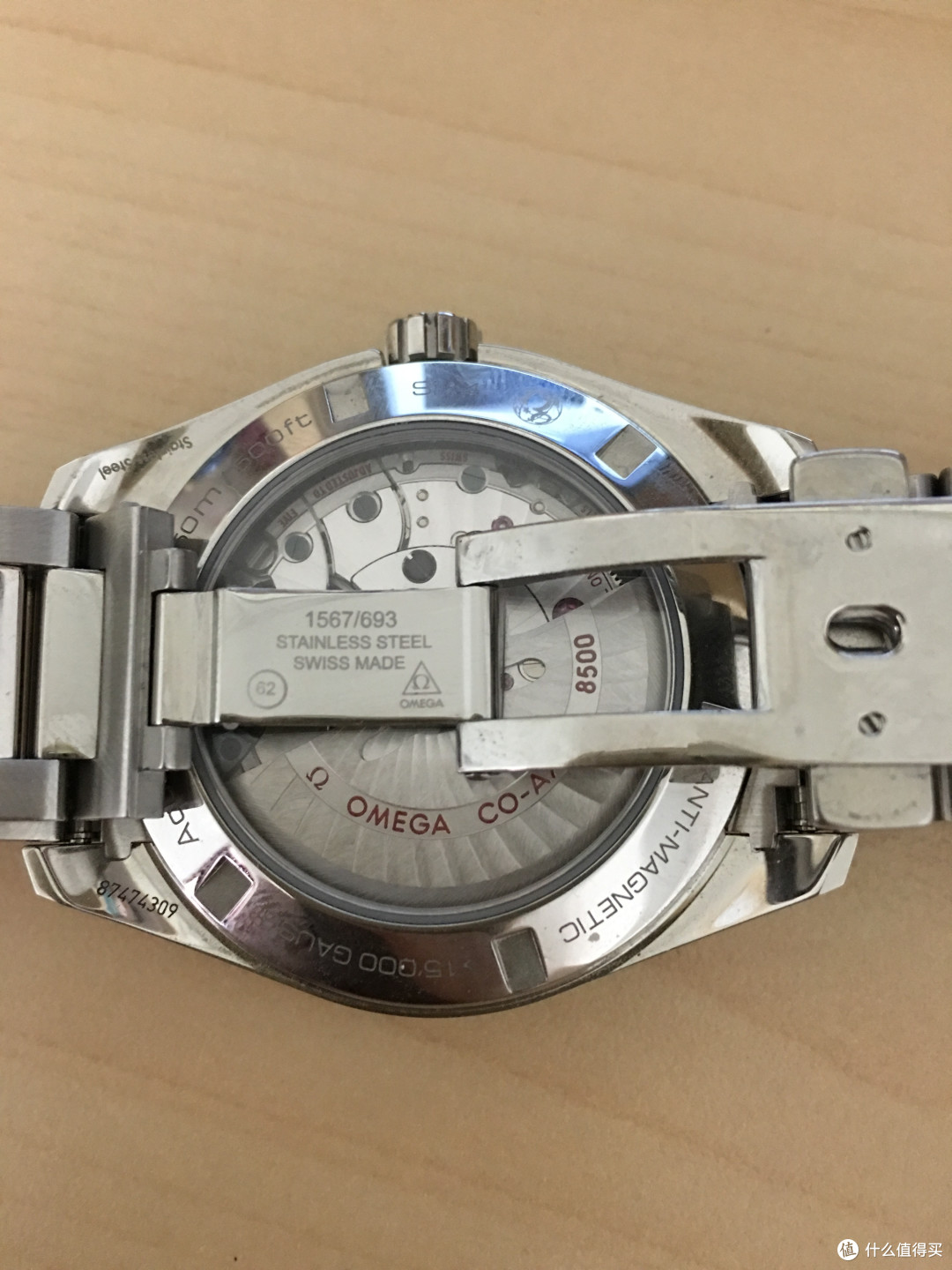 Omega AT8500 海马系列机械男表蓝面 开箱