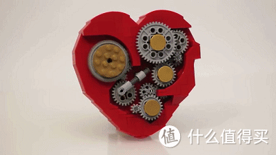 #原创新人# 给女王的生日&七夕礼物 — LEGO 乐高 MOC Clockwork Heart 跃动的红心