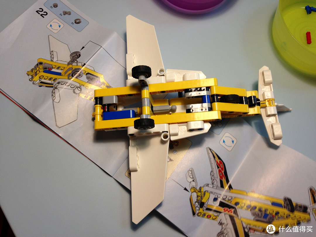 科技组启蒙 — LEGO 乐高 Technic 42044 螺旋桨飞机