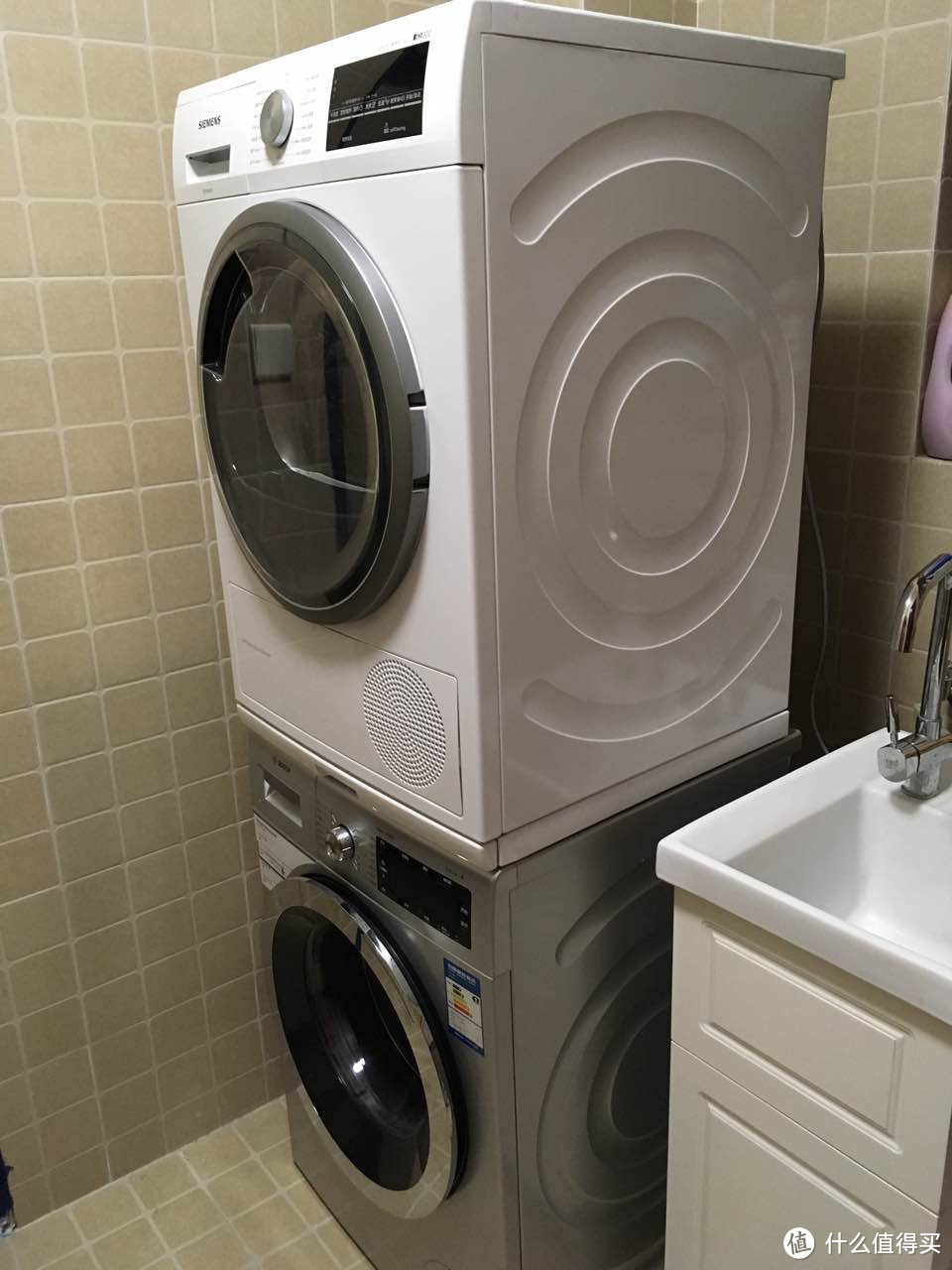 就爱蓬松的浴巾 — SIEMENS 西门子 WT47W5600W 热泵自洁干衣机 晒单