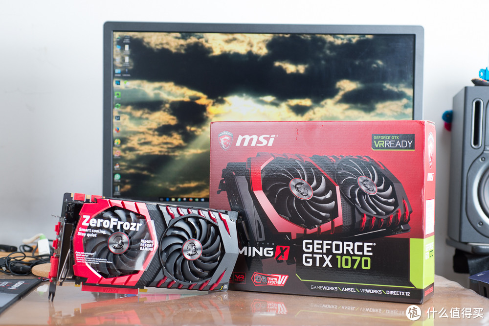 #我的显卡# 我的战术核弹显卡新装机 — MSI 微星 GTX 1070 GAMING X