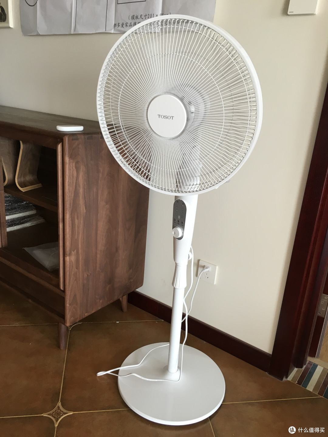 tosot 大松 fdz-4038bag 7页遥控落地电风扇 开箱