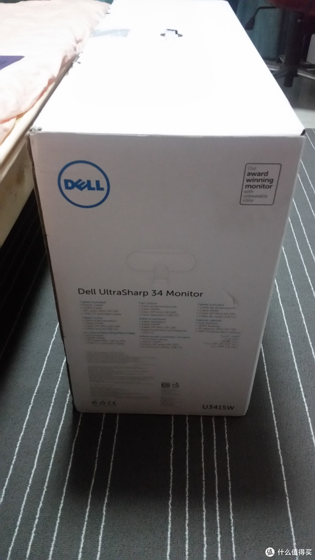 “面子”还是很重要的：DELL 戴尔 U3415W 34英寸 21:9 曲面屏 液晶显示器