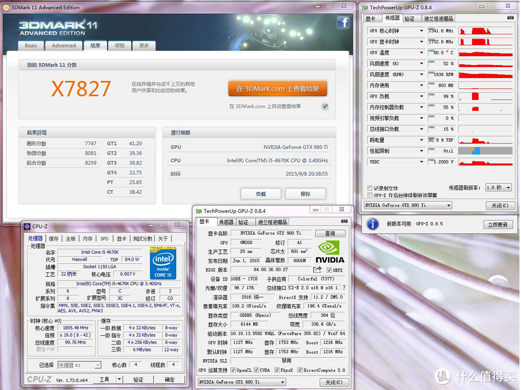 #我的显卡#死在沙滩上Colorful 七彩虹 iGame980Ti  烈焰战神X-6GD5 1216/7010MHz  显卡 纪念性评测