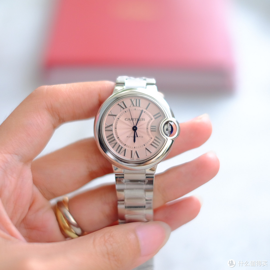【真人秀】来自婆婆的礼物：Cartier 卡地亚 蓝气球 粉色盘 女式腕表
