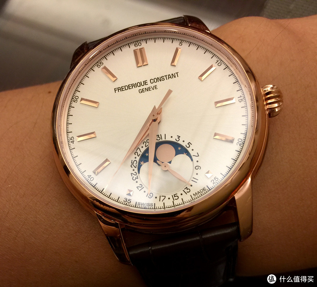 入手简评 Frederique Constant 康斯登 FC-715V4H4