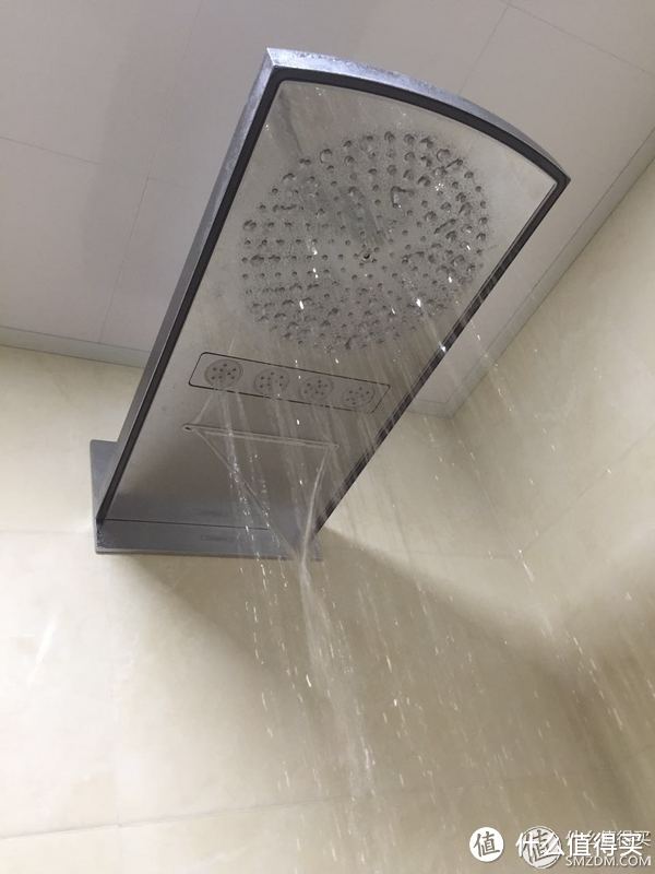 大大的洗澡满足，2015的红点设计大奖大顶喷——Hansgrohe 汉斯格雅 暗装淋浴系统
