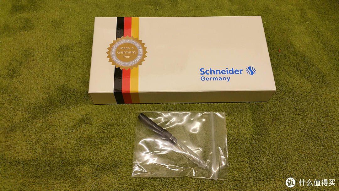 Schneider 施耐德  金色年华礼盒 学生用镀金钢笔 开箱