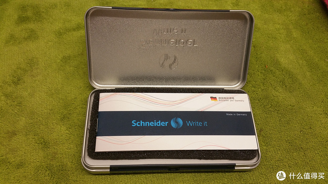 Schneider 施耐德  金色年华礼盒 学生用镀金钢笔 开箱