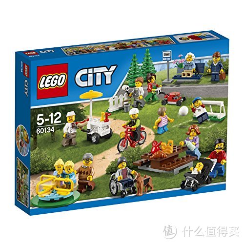 充满欢乐的街心公园：LEGO 乐高 60134+31050