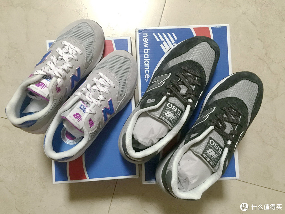 JOE'S NB outlet 购入 new balance 580和1600