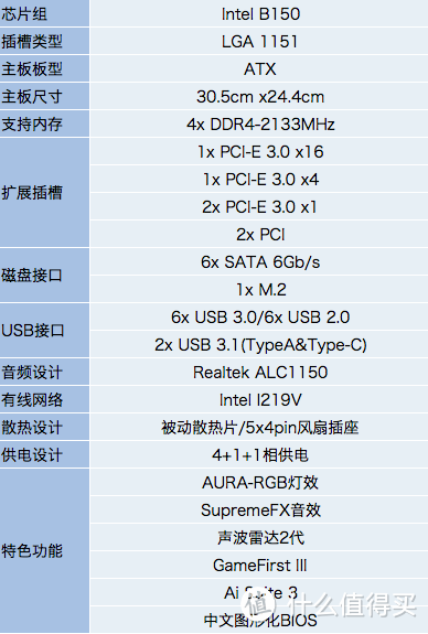 这RGB灯我能玩一年——ASUS 华硕 B150 Pro Gaming Aura 主板 体验