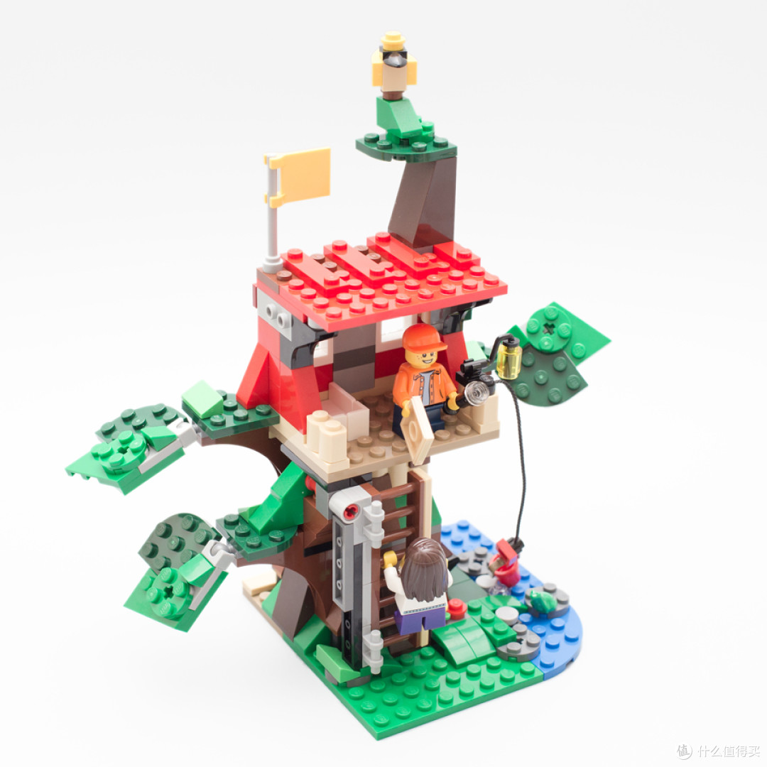 creator系列 31051灯塔,31052度假,31053树屋联合评测_拼插积木_什么