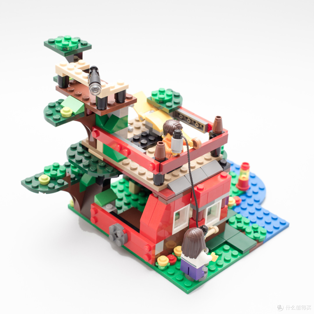 creator系列 31051灯塔,31052度假,31053树屋联合评测_拼插积木_什么