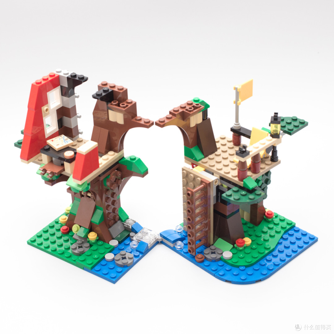 creator系列 31051灯塔,31052度假,31053树屋联合评测_拼插积木_什么