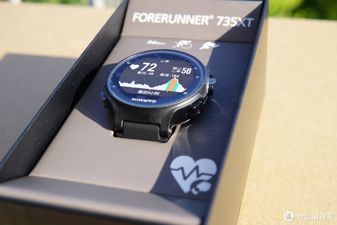 准运动员级手表，Garmin（佳明）Forerunner 735XT 铁三多功能运动表上手评测