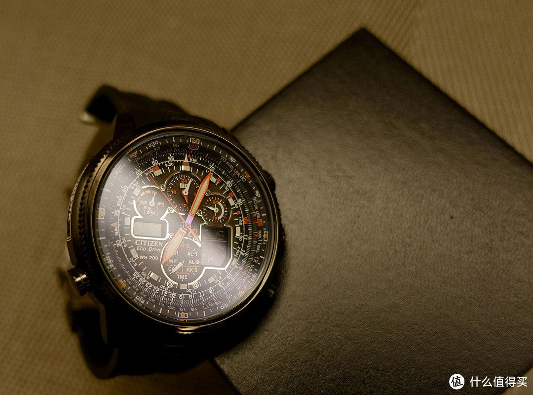 空中之鹰，初玩电波 Citizen Eco Drive Navihawk