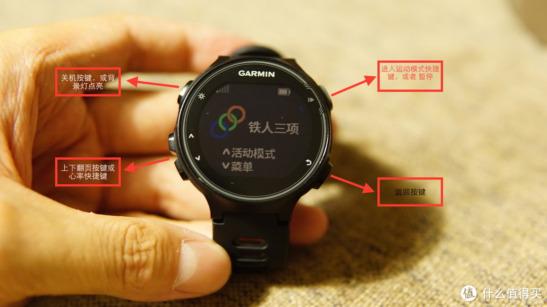 准运动员级手表，Garmin（佳明）Forerunner 735XT 铁三多功能运动表上手评测