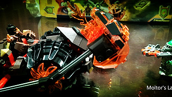 科技与中古系列的完美结合-LEGO 乐高 Nexo Knights 系列 篇五：70313 Moltor's Lava Smasher 摩尔托的熔岩击碎者 