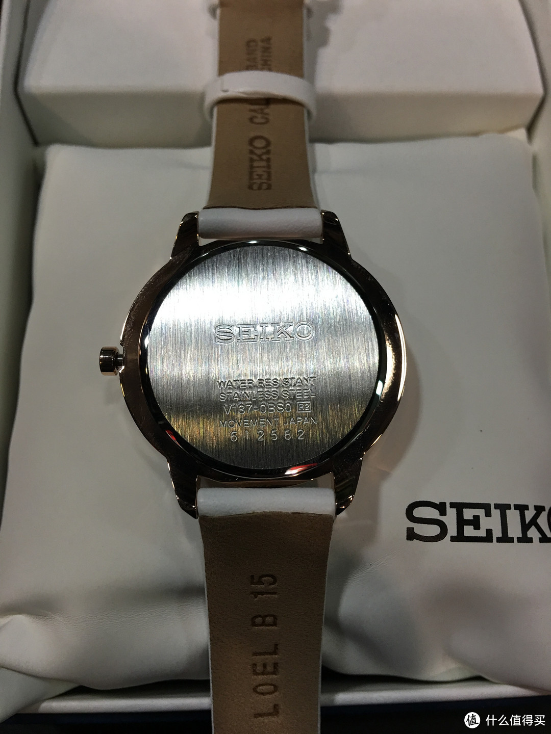 $69.99：SEIKO 精工 SUT248 女款 太阳能腕表 开箱