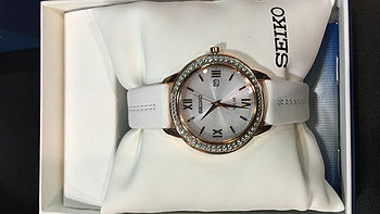 $69.99：SEIKO 精工 SUT248 女款 太阳能腕表 开箱