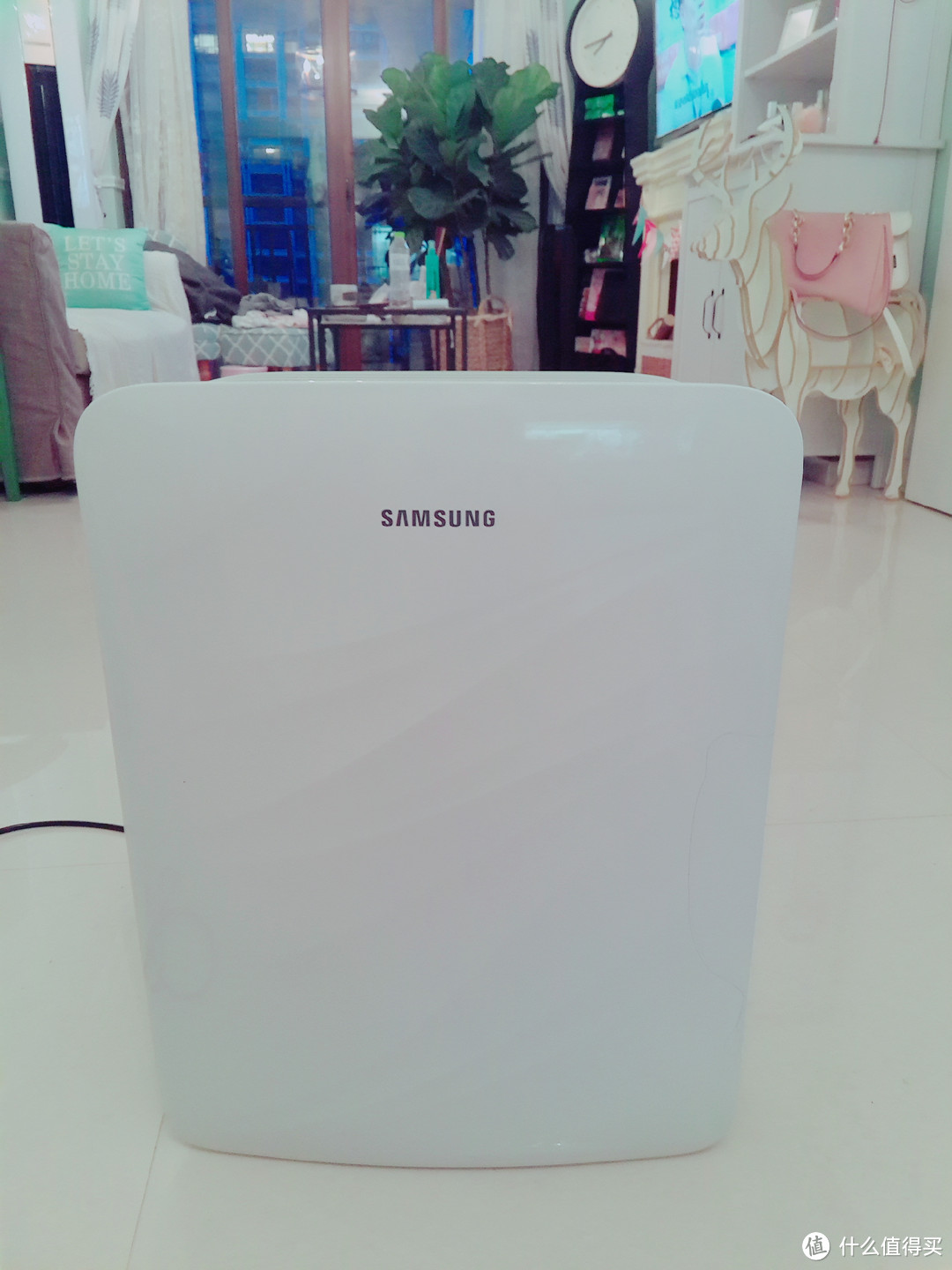 晒晒刚到手的净化器：SAMSUNG 三星 KJ250G-K3000NW 空气净化器