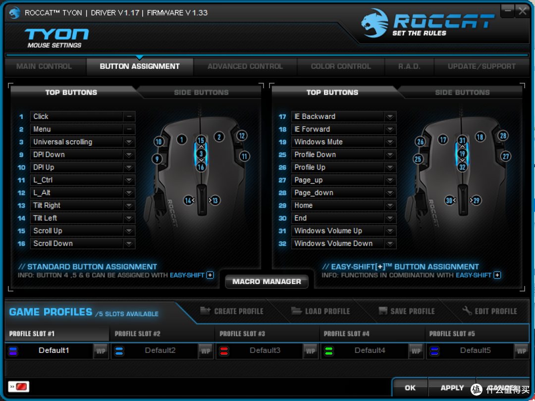 去而复返,小豹子哪里逃!ROCCAT 冰豹 TYON 游戏鼠标 使用一月感受