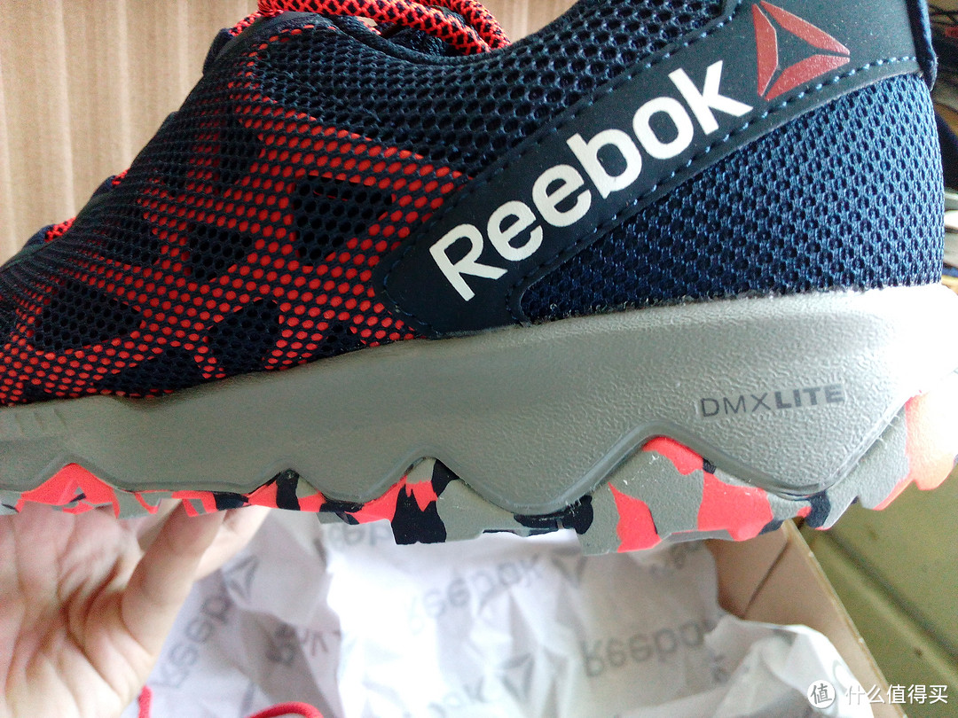 一双很花的 Reebok 锐步 越野跑鞋开箱 附赠如何确定鞋码经验